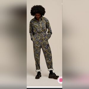 Paisley Print Jumpsuit US 14 (UK 18)